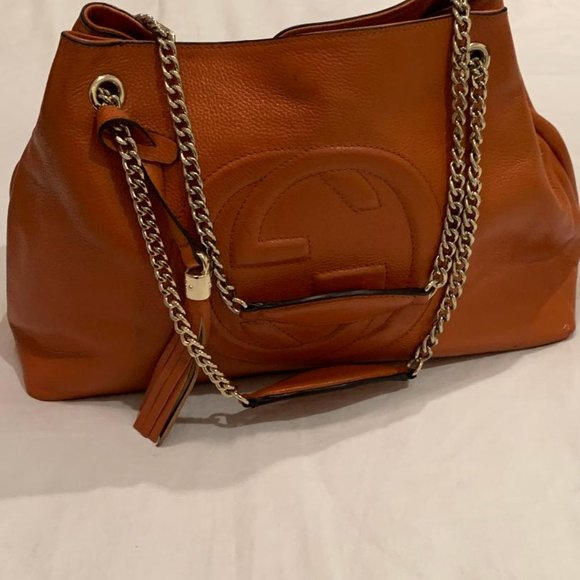 Gucci Orange Tote bag - Picture 7 of 11